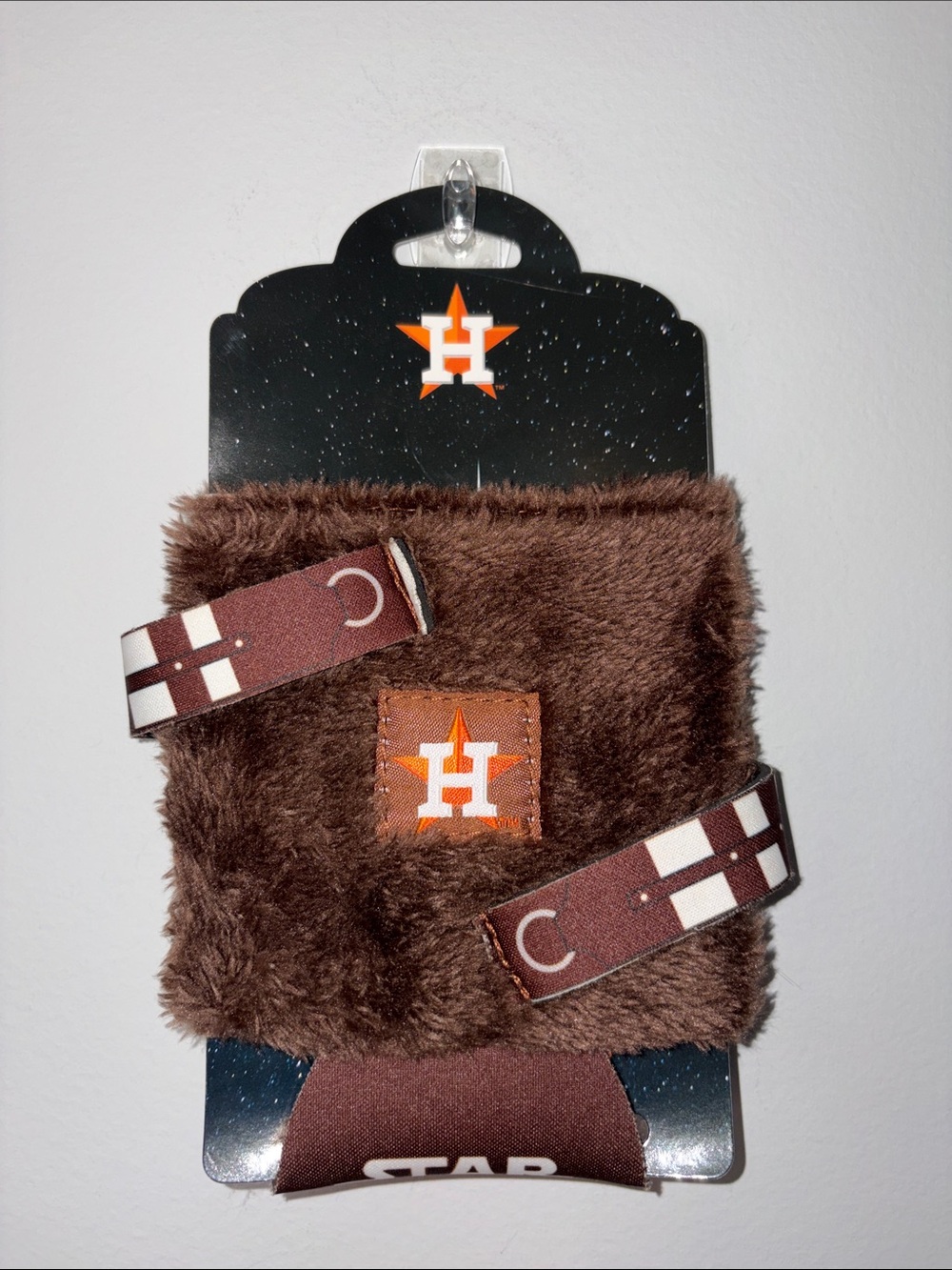 Star Wars Brown Plush Chewbacca Koozie